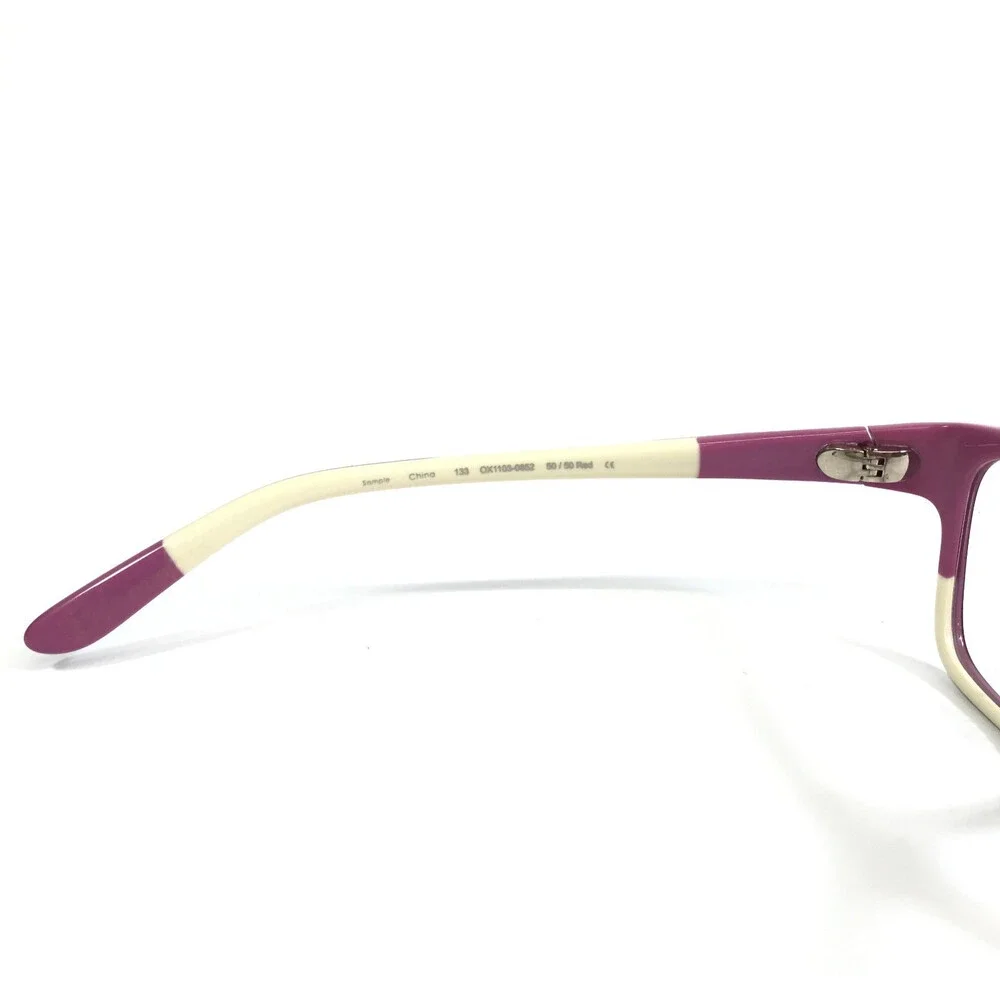 Oakley Eyeglasses Frames Blameless OX1103-0652 50/50 Red White 52-16-133